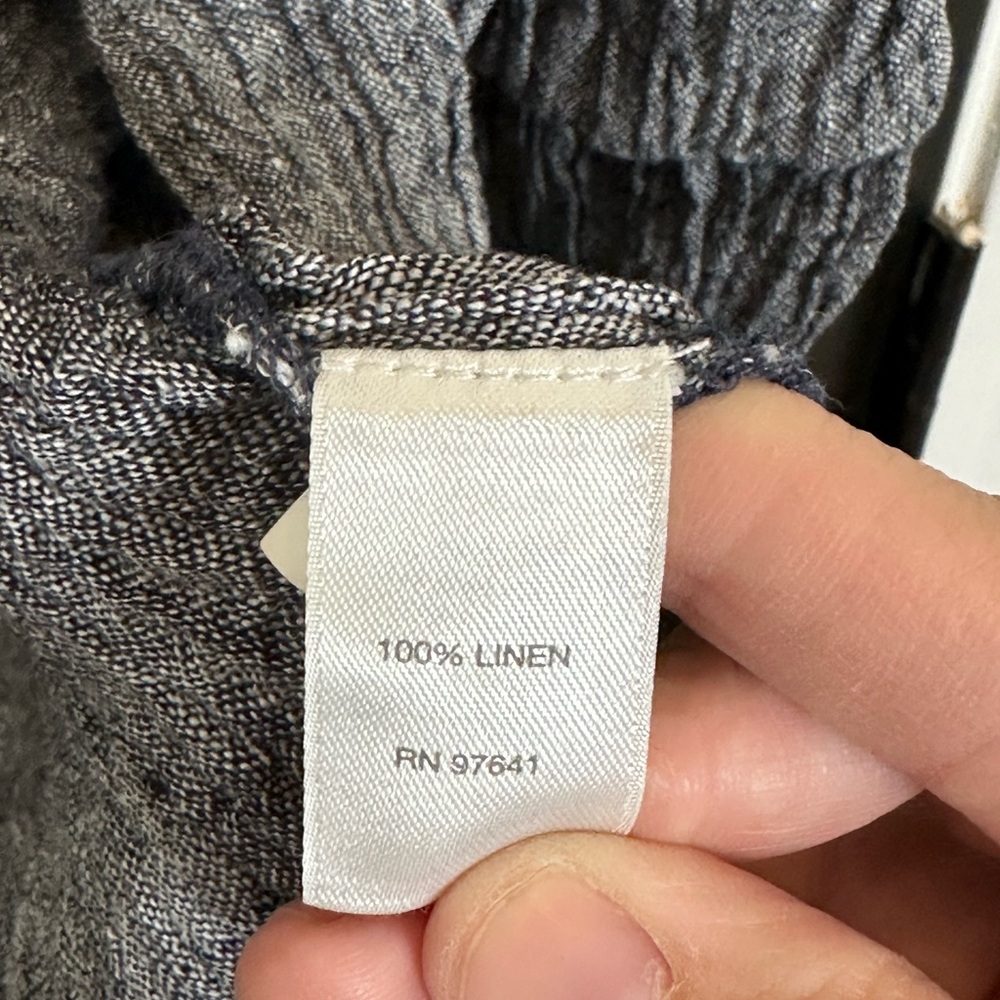 J. Jill Pure Jill 100% Linen Cardigan Medium - Picture 4 of 6